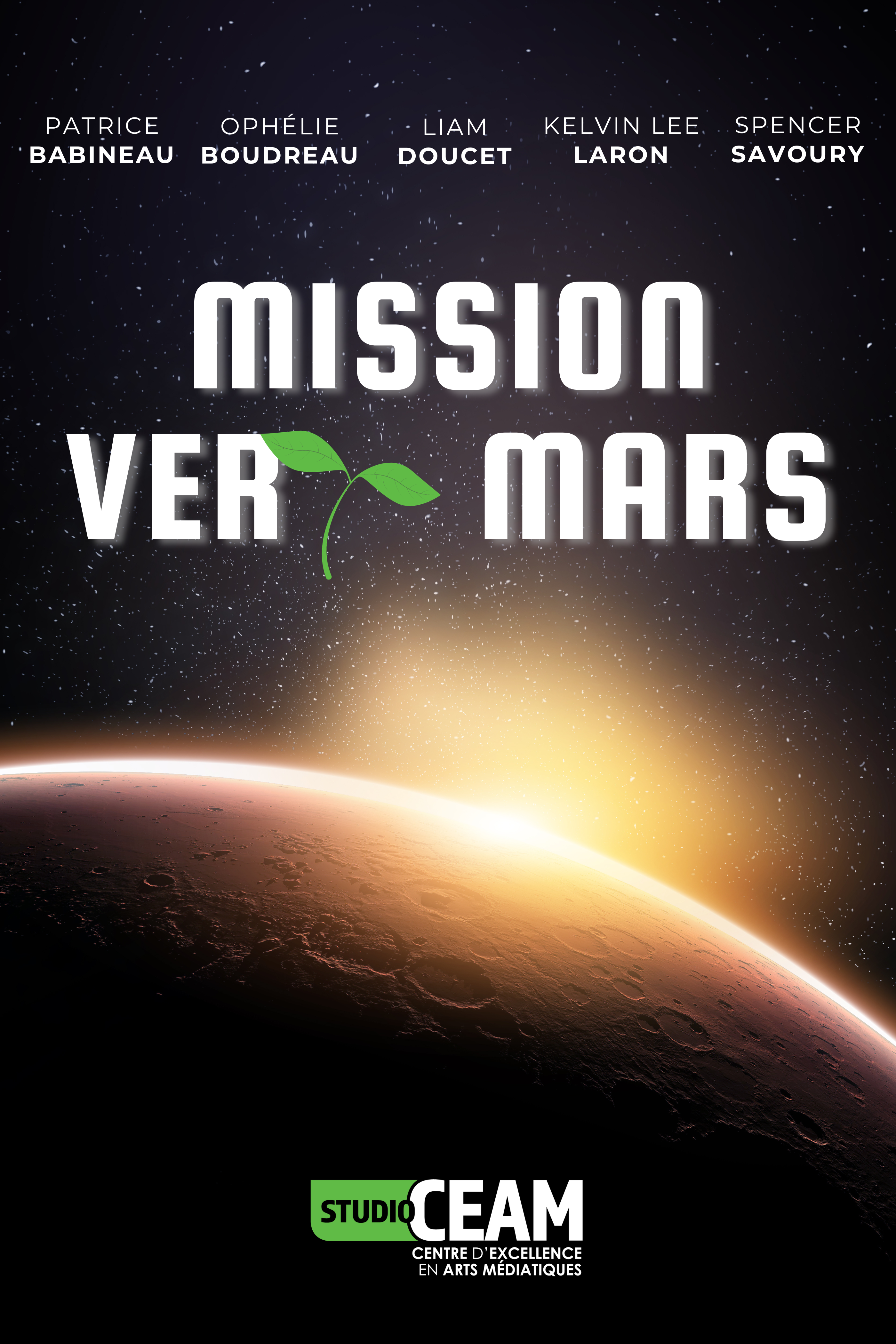 Affiche Mission Vert Mars