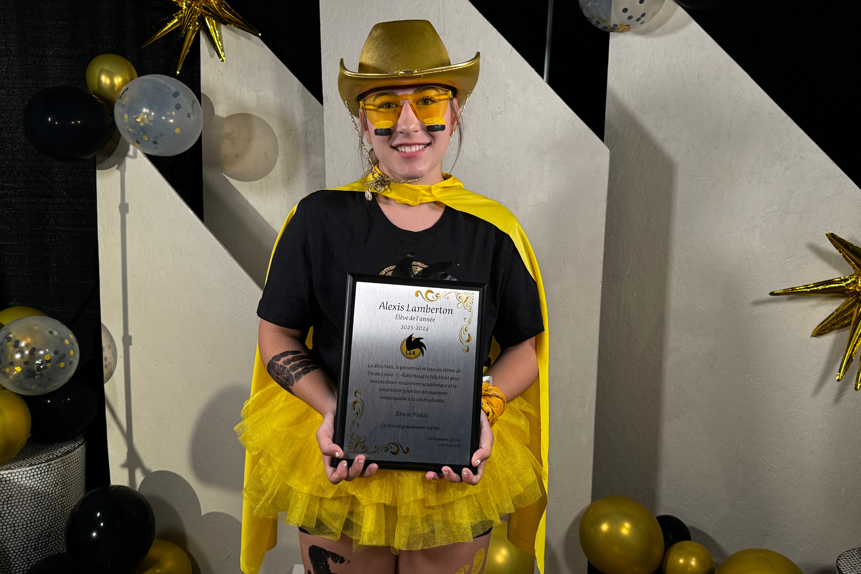 Alexis Lamberton, Élève de l'année 2023-2024